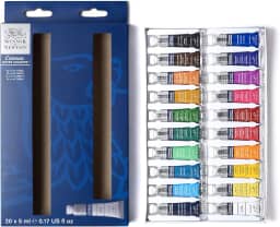 Aquarela Winsor & Newton Cotman 5ml 20 Cores