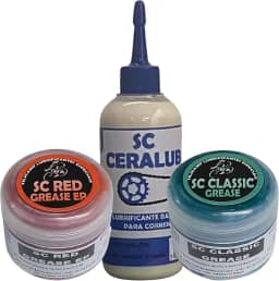 kit Graxas Cubo Rolamento Caixa De Direção E Lub Corrente Bike mtb e speed