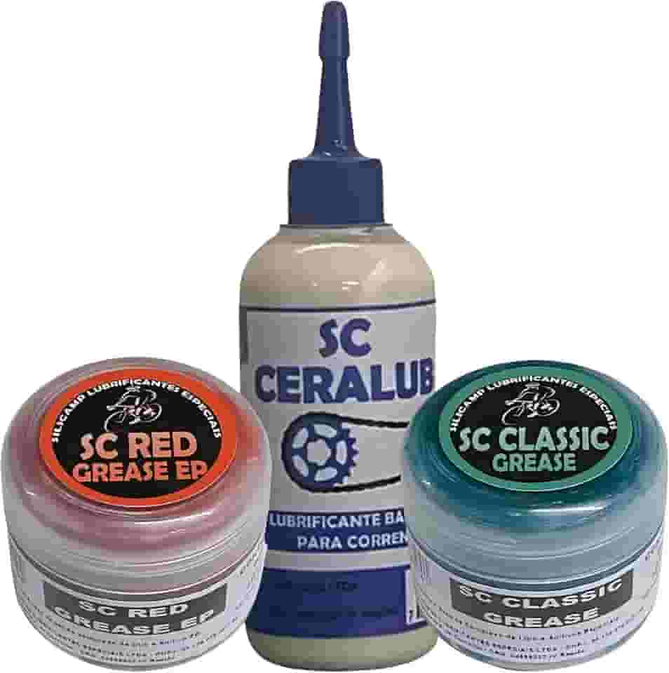 kit Graxas Cubo Rolamento Caixa De Direção E Lub Corrente Bike mtb e speed