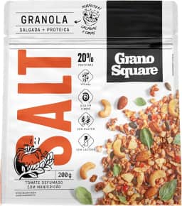 Granola GranoSquare SALT Tomate Defumado com Manjericão 200g