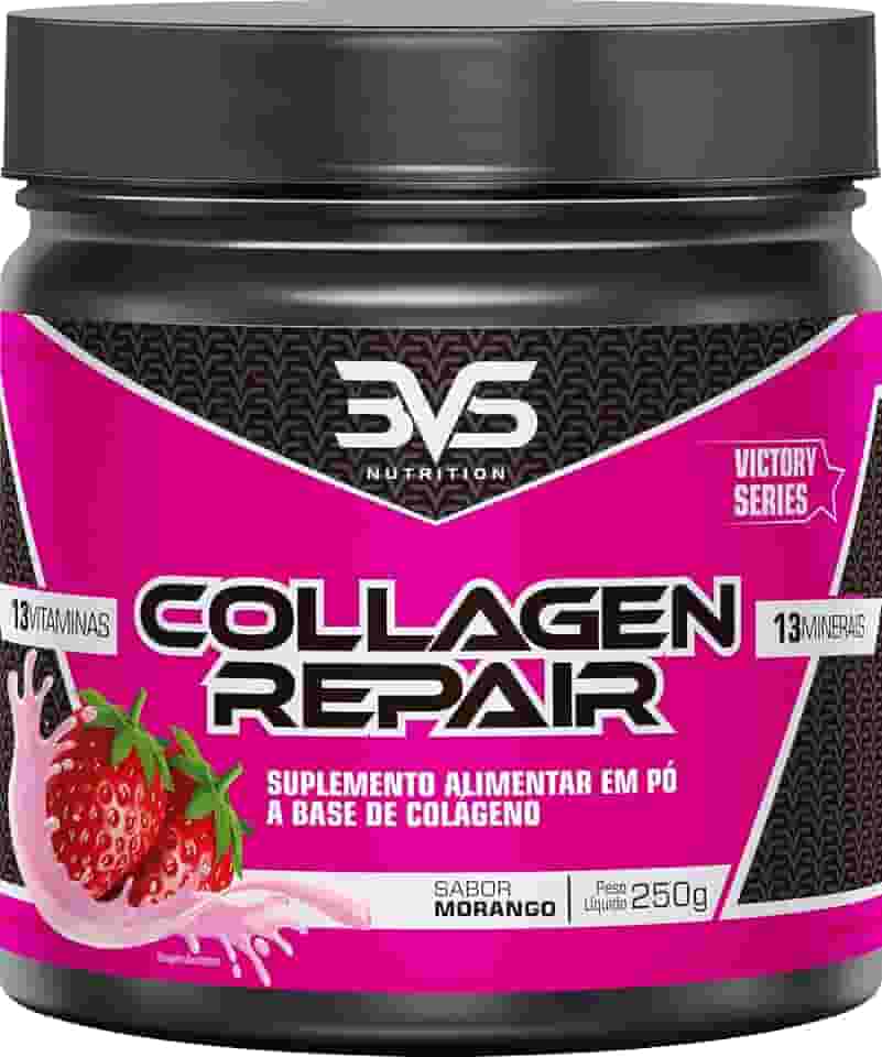 3VS Nutrition Colágeno Hidrolisado 250g Sabor Morango