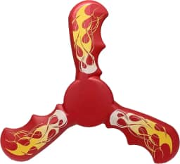 ArcFire Red Boomerang – Ótimo bumerangue para iniciantes para crianças ou adultos. Macio e seguro.