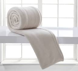 Corttex Microfibra, Manta, 100% Poliéster, Glace, Solteiro 2.00 m x 1.50 m