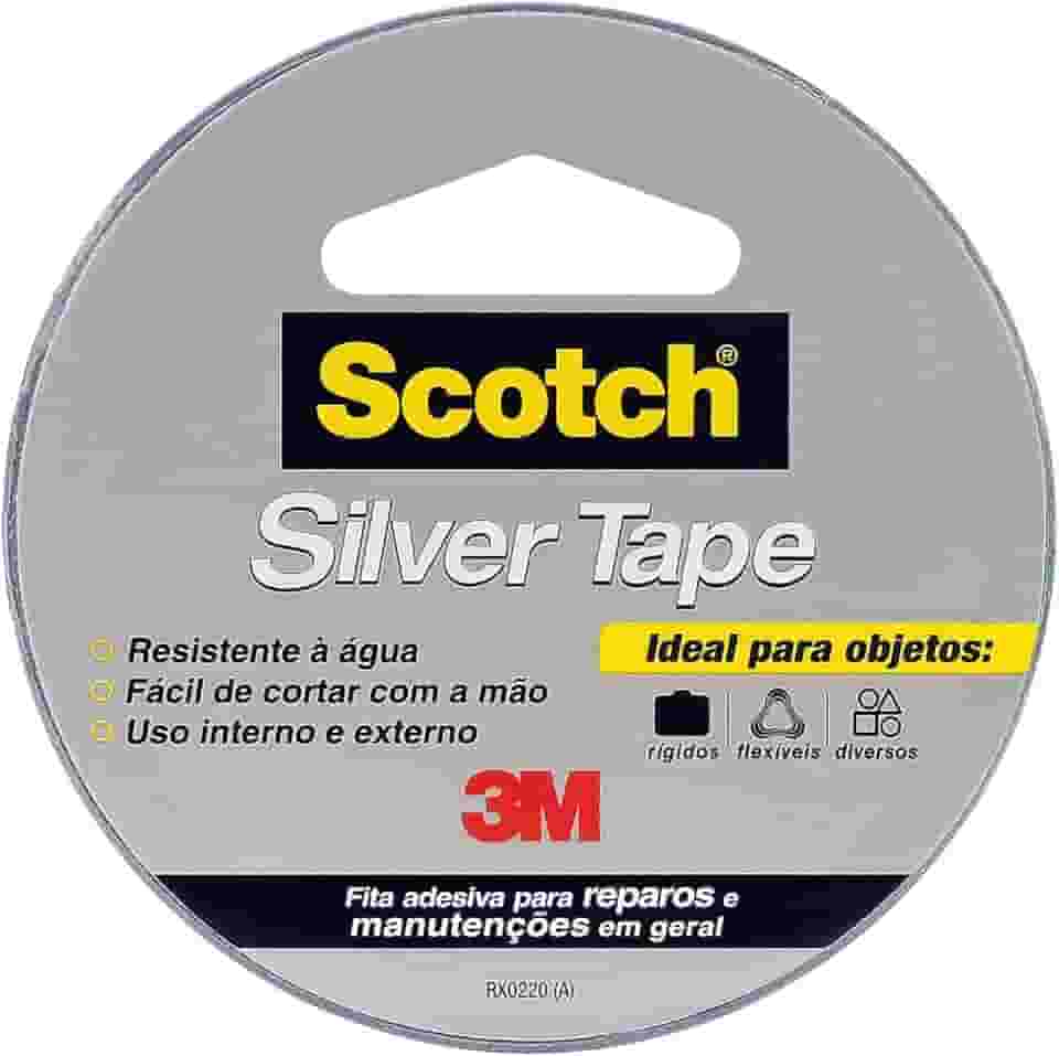 Scotch, 3M, Fita Silver Tape - 45 mm x 5 m, Multicor