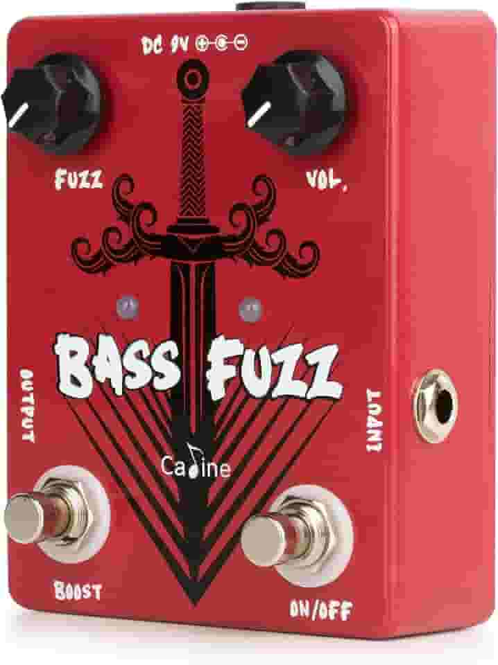 Caline Pedal Cp-82 Bass Fuzz Com Efeito Boost True Bypass 9V
