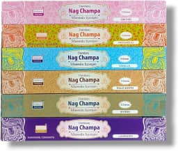 Incenso Massala Nag Champa Darshan Mix 6cx 15gr Full