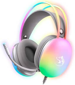 Headset Gamer Haven Ultra RGB Profissional Confortável Imersivo com Microfone Som Alto Ozzix