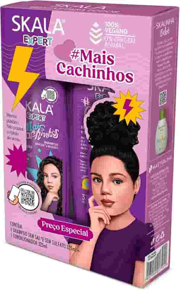 Kit Shampoo + Condicionador Skala 325Ml Mais Cachinhos