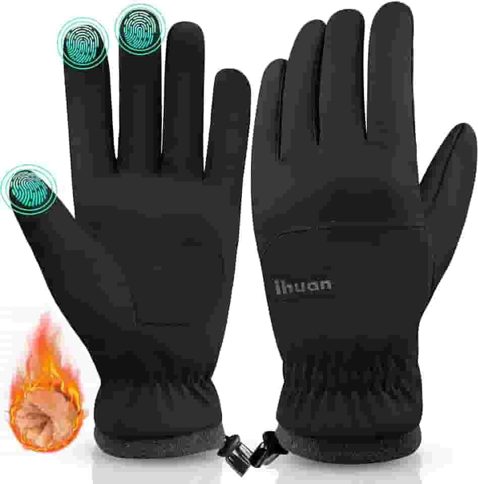 ihuan Luvas De Esqui Impermeáveis Para Inverno, Homens E Mulheres, Neve, Quente, Ciclismo, Clima Frio, Direção, Ciclismo, Corrida