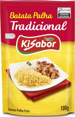 KiSabor, Batata Palha Tradicional, 100 Gramas