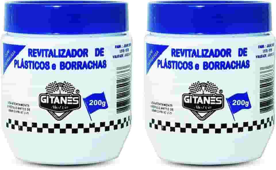Kit 2 Revitalizador Hidratante Plásticos Borrachas Carros Motos Parachoque
