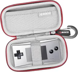 RLSOCO Capa Rígida Para Console Portátil Nintendo Game Boy Micro (apenas estojo)