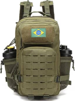 Mochila 20L À Prova D'água Com 2 Suportes Para Garrafa, Ideal Para Academia, Viagens Ao Ar Livre, Caminhadas E Pesca. Mochila Para Laptop De 13 Polegadas.