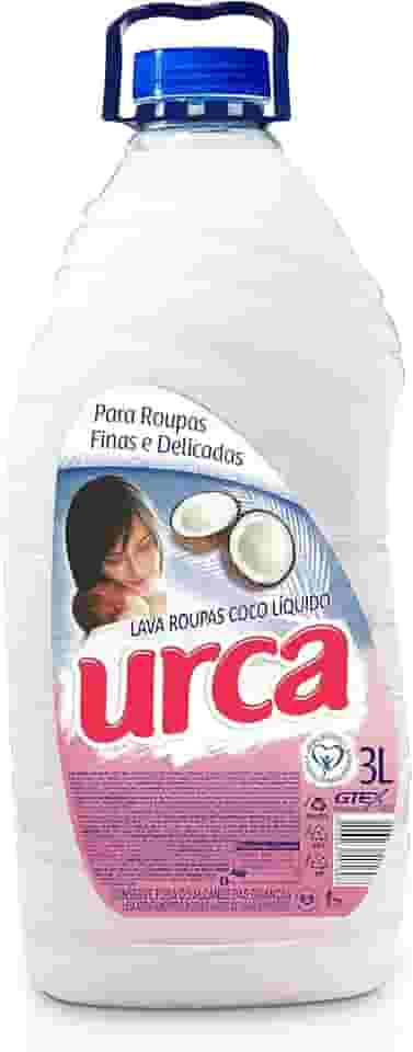 Lava Roupas Líquido Coco 3L, Urca, Branco, Grande