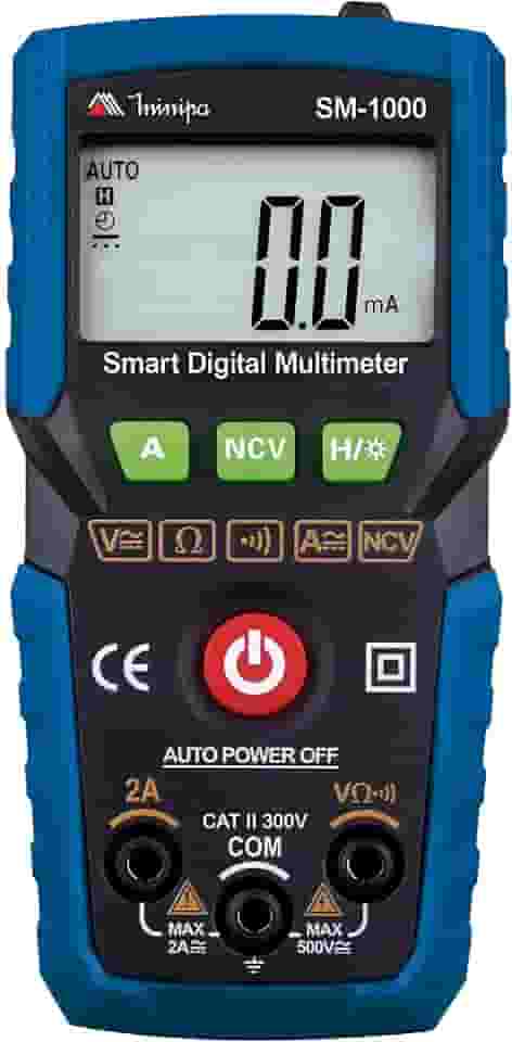MULTÍMETRO SMART DIGITAL 4000 CONTAGENS SM-1000