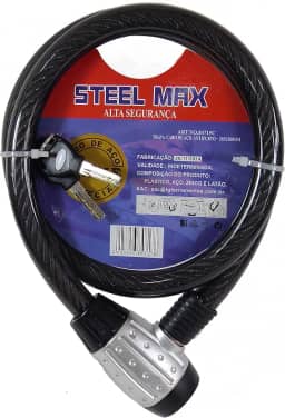 Cadeado Cabo Aço Trava Estepe Ranger Hilux L200 Frontier S10