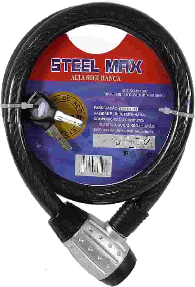 Cadeado Cabo Aço Trava Estepe Ranger Hilux L200 Frontier S10