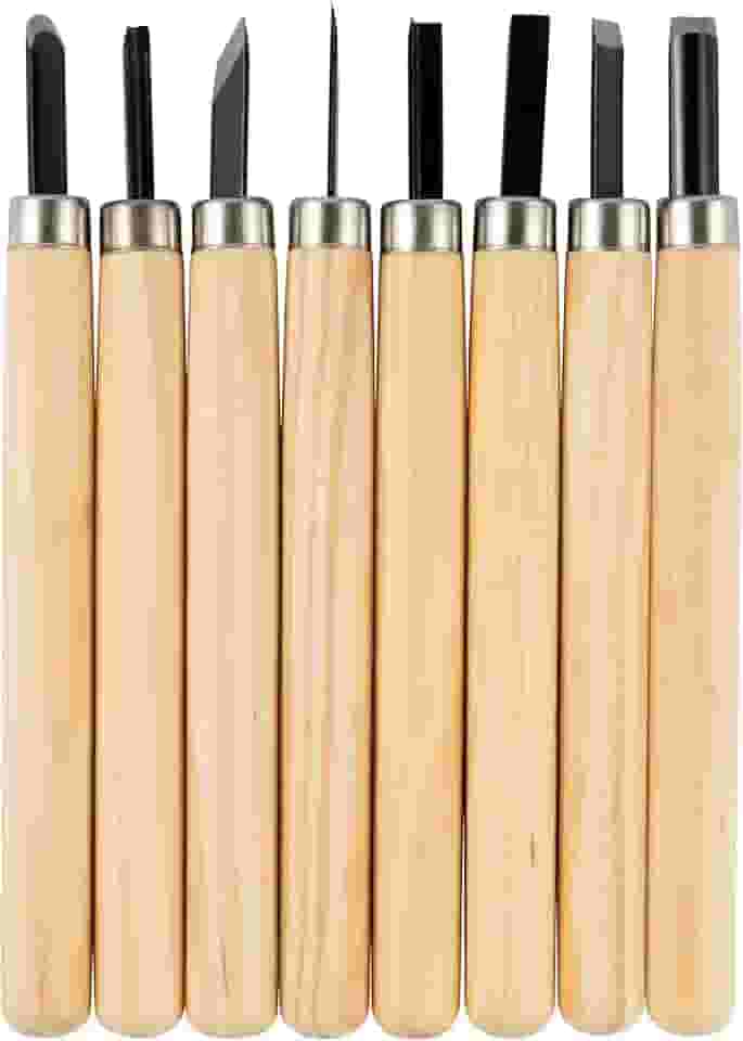 Level Black Formão Para Entalhador Kit Com 8 Peças Excellent