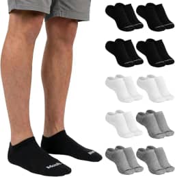 Kit 10 Pares Meias Soquete Sapatilha Invisível Cano Baixo Algodão Mash Unissex