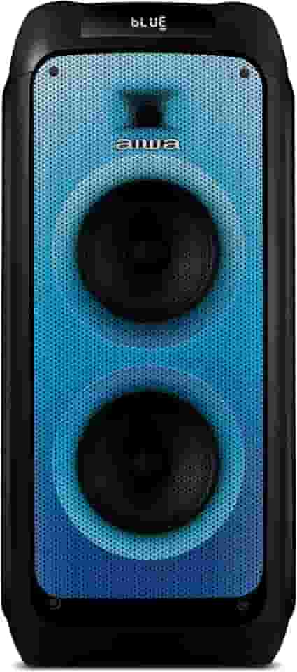 Caixa de Som PartyBox AIWA PB-05 Bluetooth 20H RGB USB TWS Preto