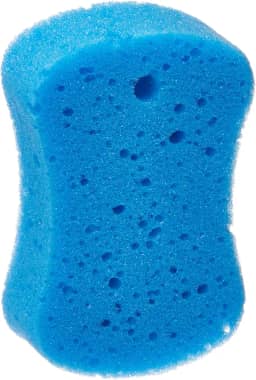 Marilu - Esponja Para Banho Adulto com Cordão, Cores Sortidas: azul, rosa e amarelo