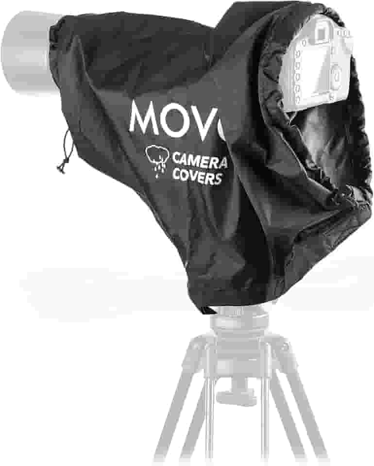 Protetor de capa de chuva Movo CRC23 Storm para câmeras DSLR, lentes, equipamento fotográfico (tamanho médio: 23 x 14,5)