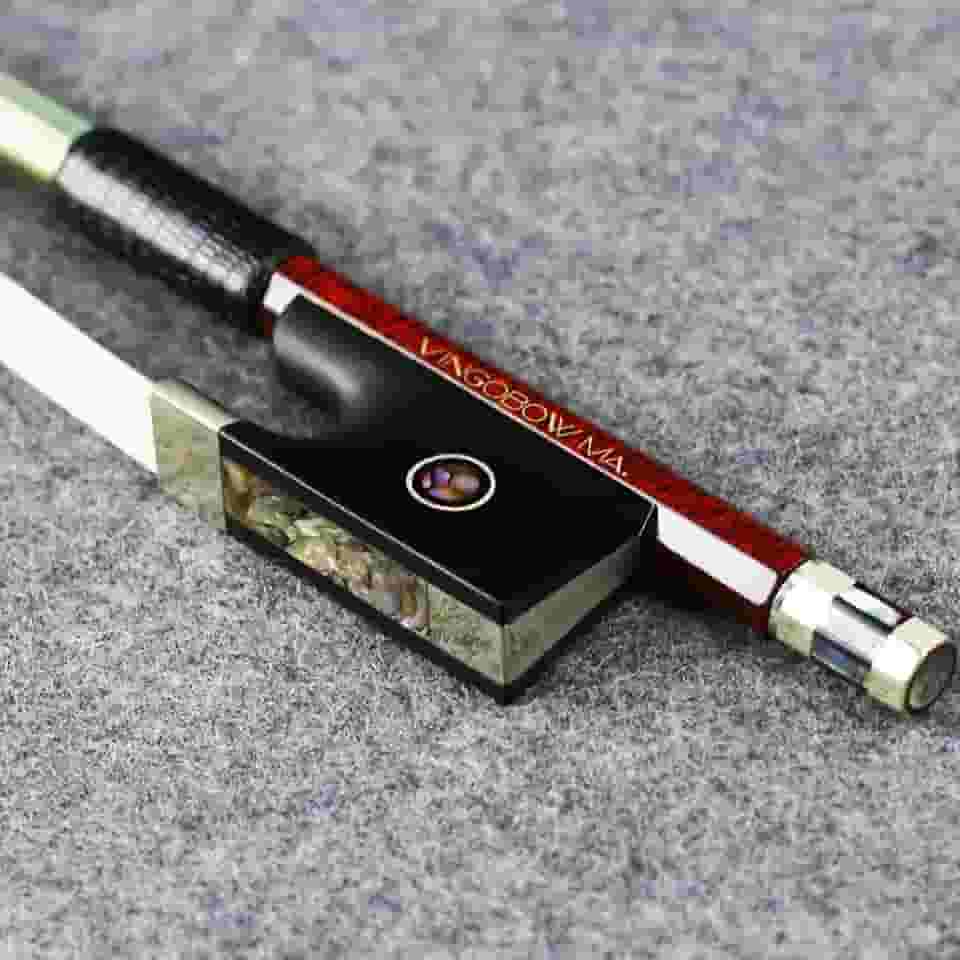 Arco de violino híbrido de madeira e fibra de carbono tamanho 4/4