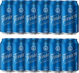 Pack de Água Tônica Antarctica Lata 350ML, 12 unidades