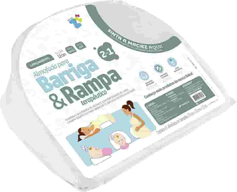 Almofada Para Gestante e Antirrefluxo Para Carrinho Baby - Fibrasca