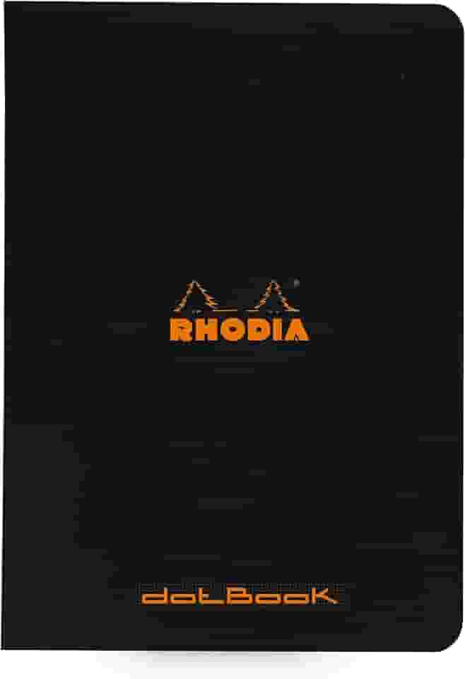Caderno Rhodia Dotbook A5 Capa Preta Rhodia, Preto