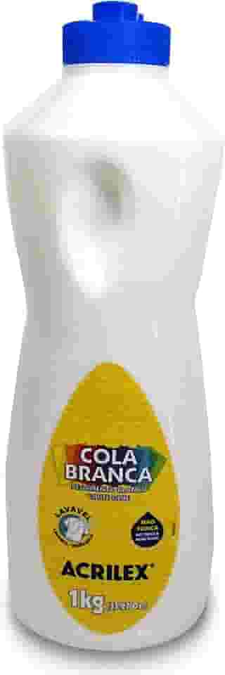 Cola 1 kg, Acrilex, 02801, Branco