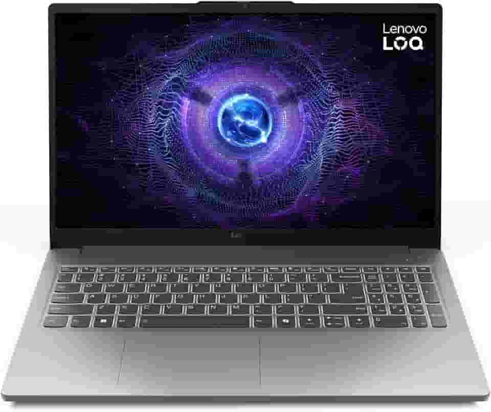 Notebook Lenovo LOQ-e 15IAX9E Intel Core i5-12450HX 16GB 512GB SSD RTX 3050 Windows 11 15.6' - 83ME0007BR Luna Grey