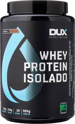 Whey Protein Isolado Chocolate Pote 900g – Contribui para os Resultados e Auxilia a Recuperação Muscular – Dux Human Health
