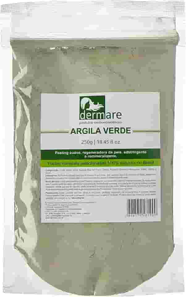 DERMARE Argila Verde Para Pele Oleosa 250G Dermare