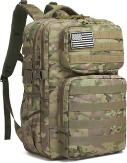 Mochila Impermeável 30L Reforçada com Patch Emborrachado – Mochila Grande de Viagem, Camping, Academia e Uso Diário Masculino