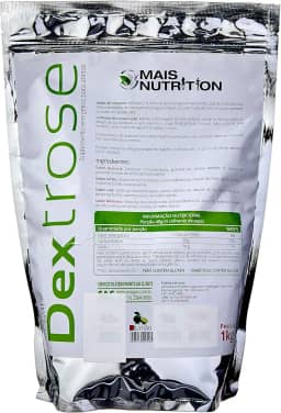 Mais Nutrition Dextrose 1Kg Embalagem Refil Limão Wvegan Vegano
