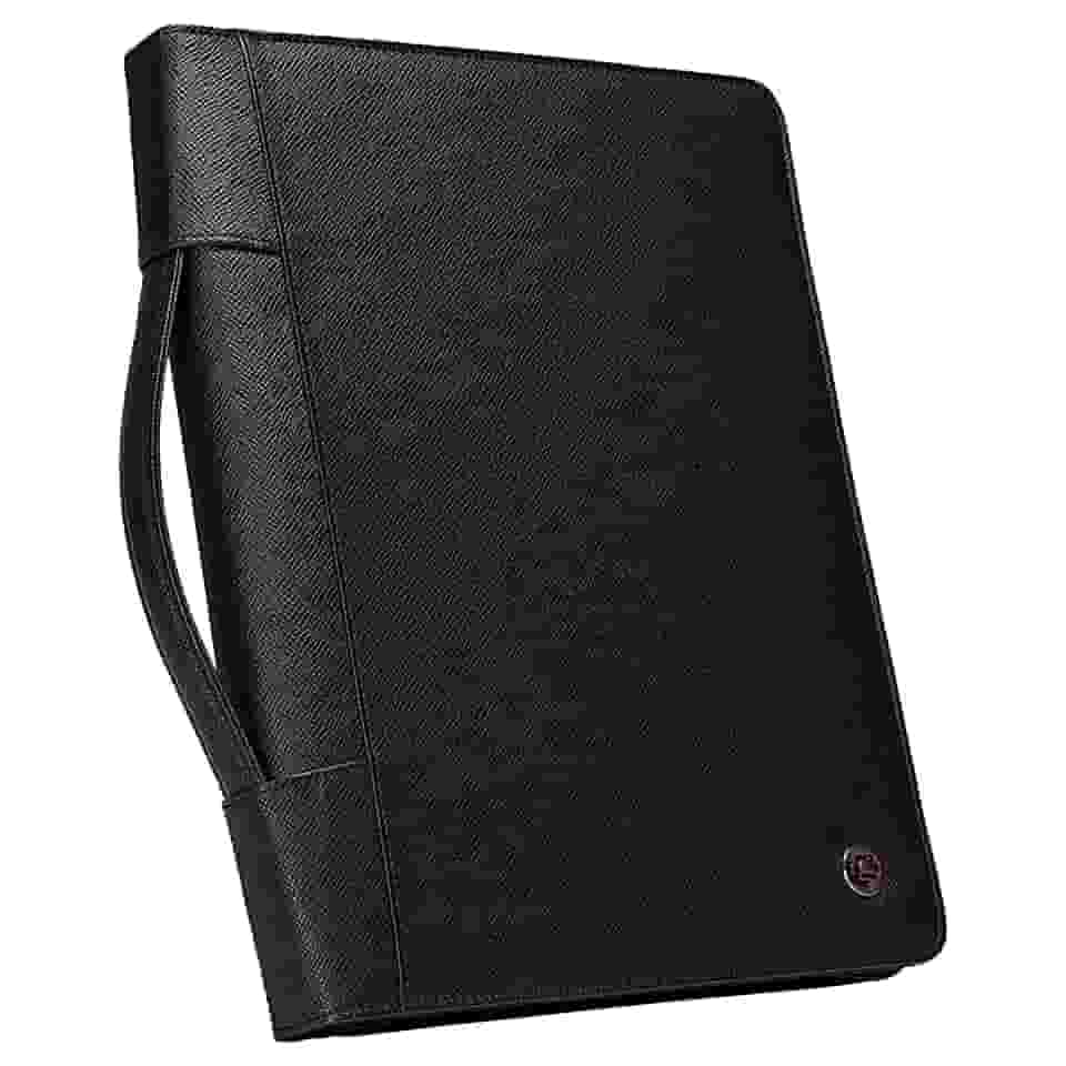 Pasta executiva com zíper Case-it PAD-40, preto