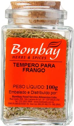 Tempero Para Frango Bombay 100G