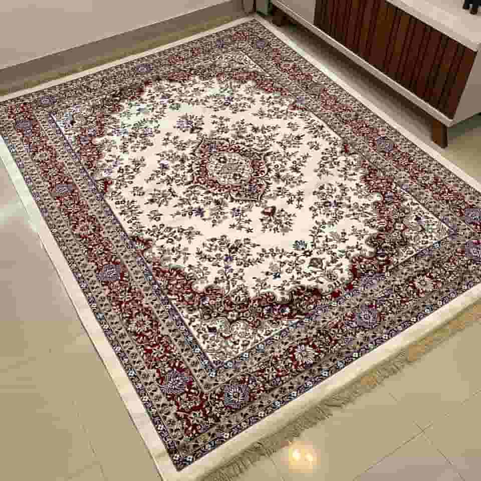 Tapete Sala Persa Belga Turco Luxo 2,00x2,50 M Importado Clássico Franja (Modelo 2)