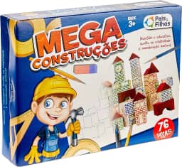 Mega Construções Pais & Filhos 76 Peças