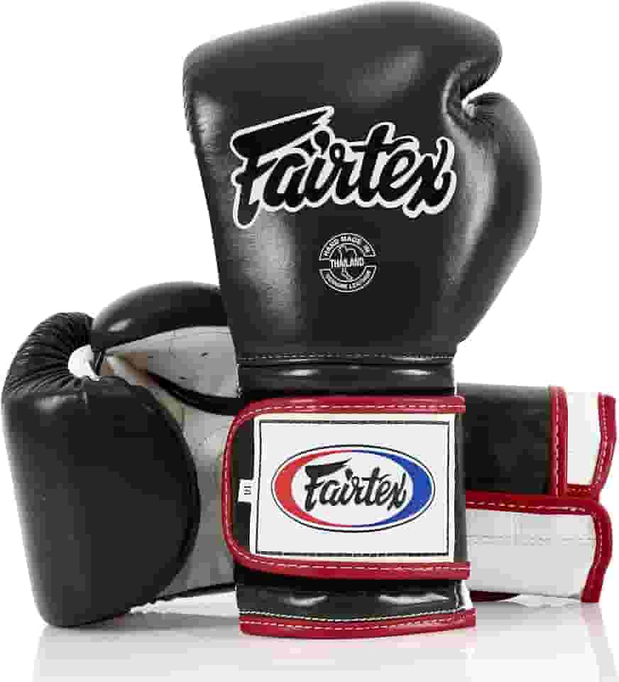 Fairtex BGV9 Muay Thai para boxeadores e treinadores profissionais | Luva estilo mexicano para rebatedores duros | Luvas de MMA para artes marciais | Luvas de boxe leves e absorventes de choque de