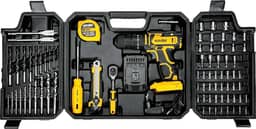 Vonder, Parafusadeira/Furadeira De Impacto A Bateria, 20 V, Fonte De Carregamento Bivolt Automática Com 78 Acessórios, Pfv 078.