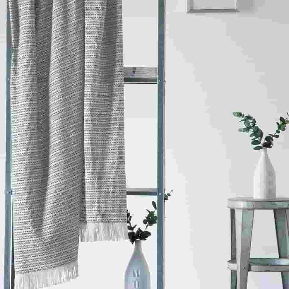 MANTA MULTIUSO SEUL COLEÇÃO 17-TAMANHO 130X170CM/COR CINZA