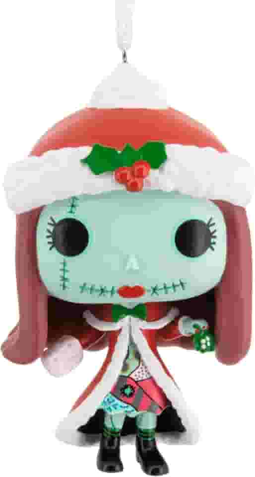 Hallmark Disney Tim Burton O Estranho Mundo de O Estranho Mundo do Natal Sally Funko Pop Ornamento de Natal, Presentes de Cultura Pop