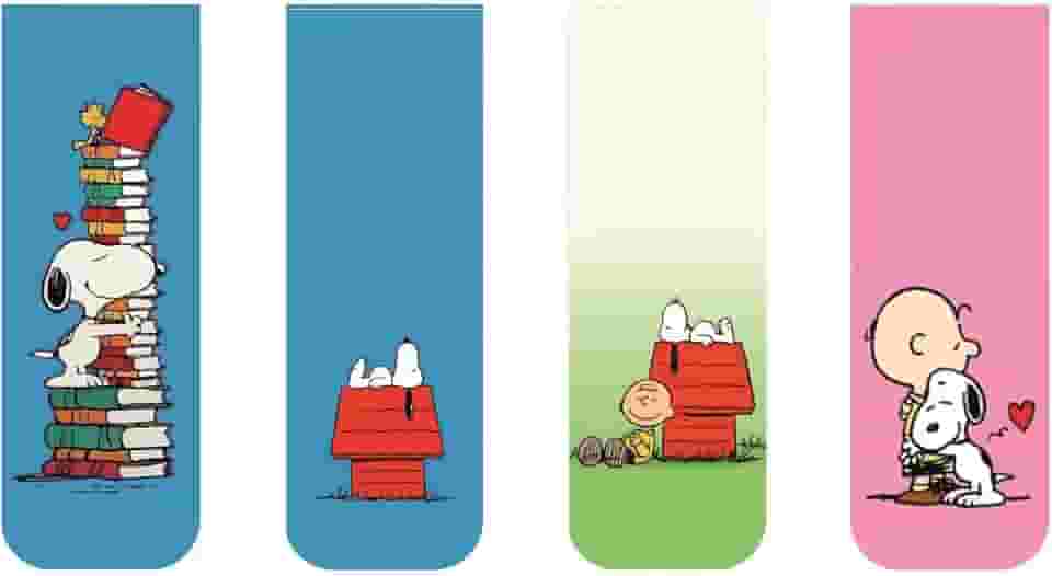 Marcador De Página Magnético Kit 4 Marcadores